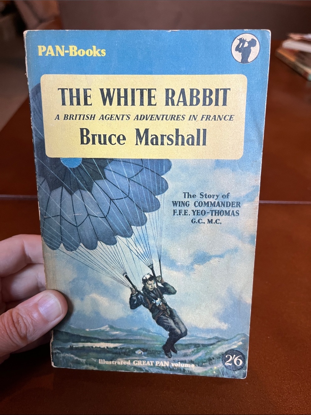2/$10 The White Rabbit - A British Agents Adventures in France by Bruce Marshall
